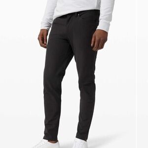 Lululemon ABC Pant black jeans Slim 33” waist 28” length